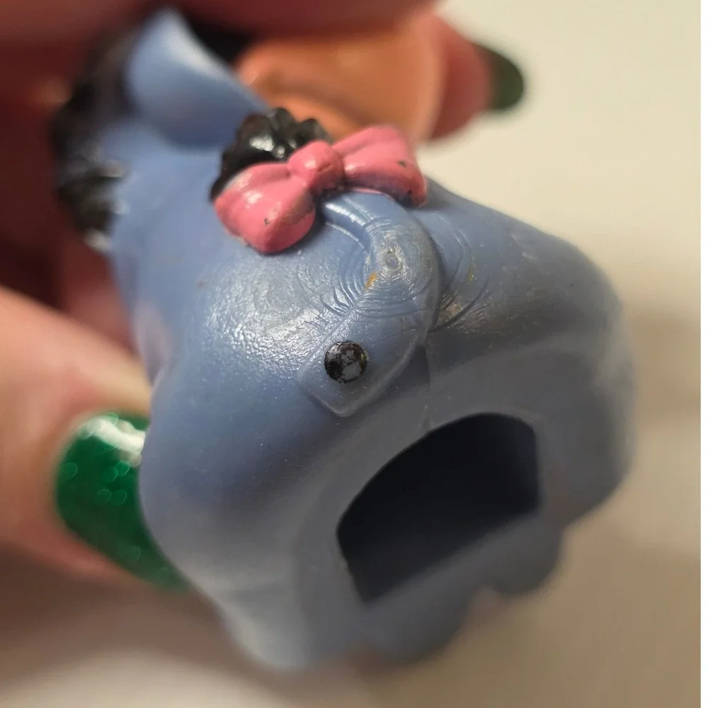 Disney Eeyore‎ PVC Figure Small Blue Fair Winnie the Pooh Collectible Toy